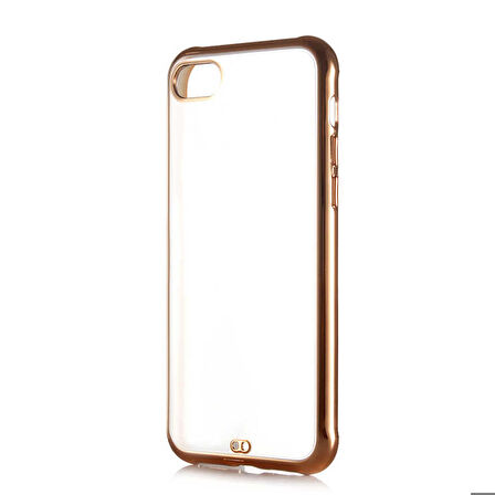 iPhone 8 Uyumlu Zore Voit Kapak-Gold