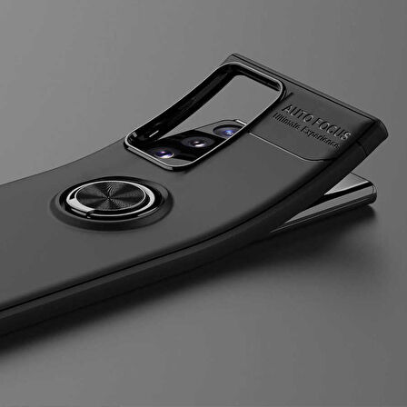 Galaxy Note 20 Ultra Uyumlu Zore Ravel Silikon Kapak-Kırmızı