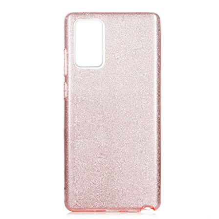 Galaxy Note 20 Uyumlu Zore Shining Silikon-Rose Gold