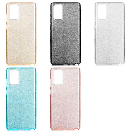 Galaxy Note 20 Uyumlu Zore Shining Silikon-Rose Gold