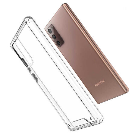 Galaxy Note 20 Uyumlu Zore Gard Silikon-Renksiz