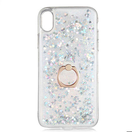 iPhone XR 6.1 Uyumlu Zore Milce Kapak-Gümüş