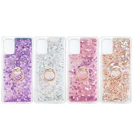 Galaxy A71 Uyumlu Zore Milce Kapak-Gümüş