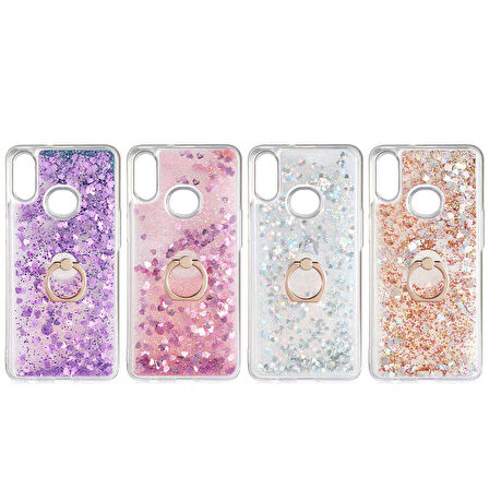 Galaxy A10S Uyumlu Zore Milce Kapak-Gümüş