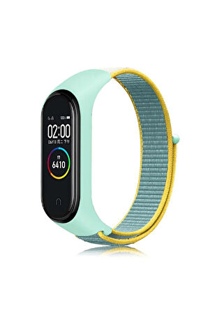 Xiaomi Mi Band 6 Uyumlu Krd-03 Hasır Kordon-no30