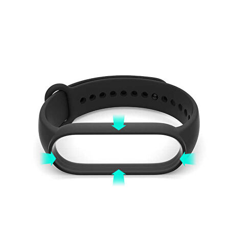 Xiaomi Mi Band 5 Uyumlu Klasik Zore Kordon-NO2