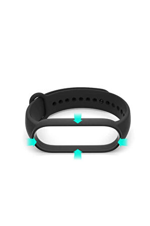 Xiaomi Mi Band 5 Uyumlu Klasik Kordon-no10