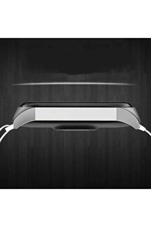 Xiaomi Mi Band 6 Uyumlu Krd-01 Metal Kordon-no4