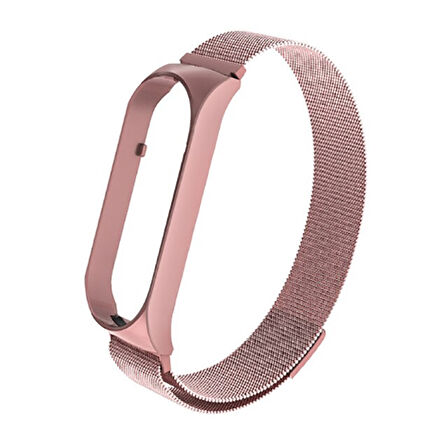 Xiaomi Mi Band 5 Uyumlu KRD-01 Metal Zore Kordon-NO3