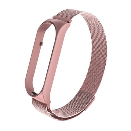Mi Band 5 Uyumlu KRD-01 Metal MKST Kordon-NO3