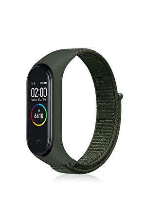 Xiaomi Mi Band 6 Uyumlu Krd-03 Hasır Kordon-no3