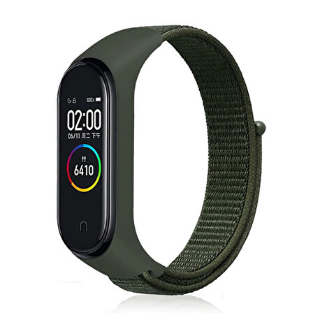Xiaomi Mi Band 4 Uyumlu KRD-03 Hasır Zore Kordon-NO3
