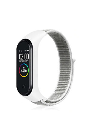 Xiaomi Mi Band 5 Uyumlu Krd-03 Hasır Kordon-no10