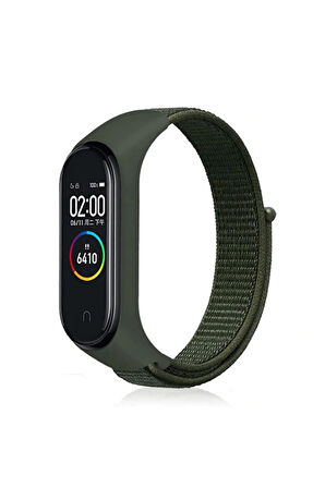 Xiaomi Mi Band 5 Uyumlu Krd-03 Hasır Kordon-no15