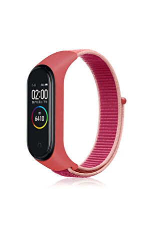 Xiaomi Mi Band 6 Uyumlu Krd-03 Hasır Kordon-no22