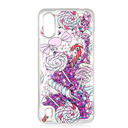 Galaxy A01 Uyumlu Zore Marshmelo Silikon-NO3