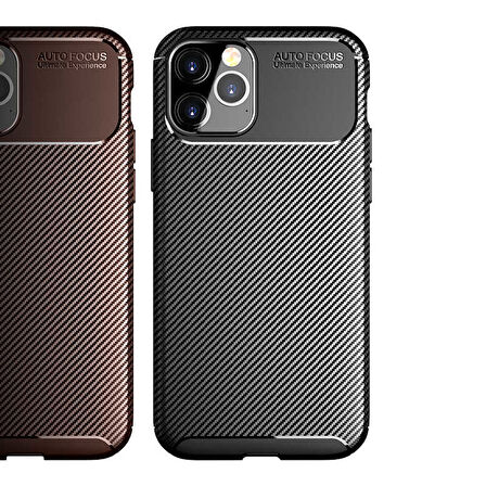 iPhone 12 Pro Uyumlu Zore Negro Silikon Kılıf-Siyah