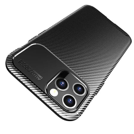 iPhone 12 Pro Uyumlu Zore Negro Silikon Kılıf-Kahverengi