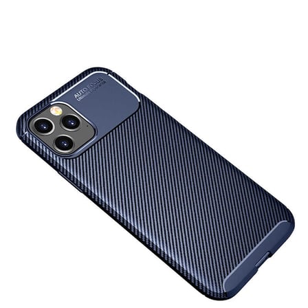 iPhone 12 Pro Max Uyumlu Zore Negro Silikon Kılıf-Lacivert