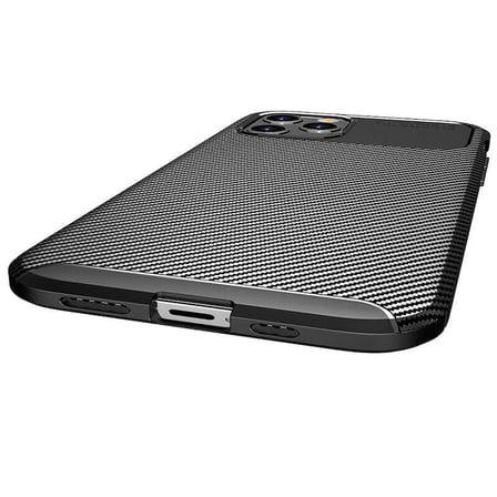 iPhone 12 Pro Max Uyumlu NRTK Negro Silikon Kılıf-Kahverengi
