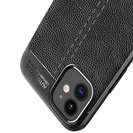 iPhone 12 Mini Uyumlu Zore Niss Silikon Kapak-Kırmızı