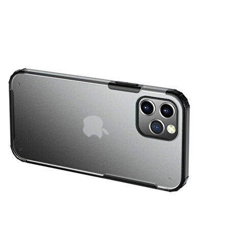iPhone 12 Pro Uyumlu Zore Volks Kılıf-Siyah