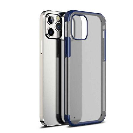iPhone 12 Pro Uyumlu Zore Volks Kılıf-Lacivert