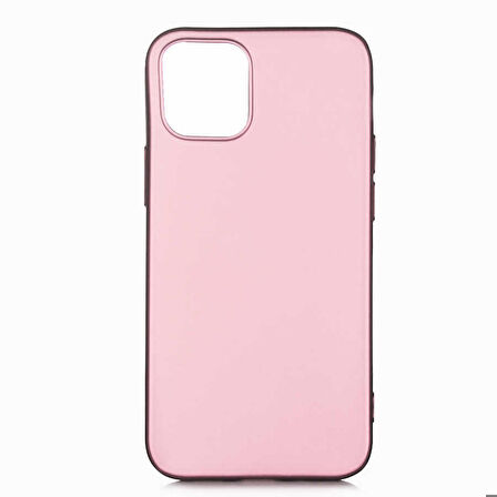 iPhone 12 Mini Uyumlu Zore Premier Silikon Kapak-Rose Gold