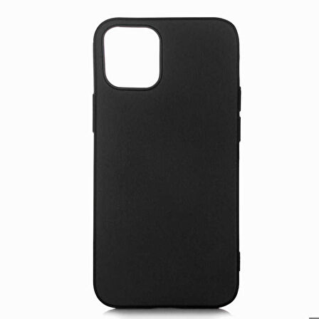 iPhone 12 Pro Uyumlu Zore Premier Silikon Kapak-Siyah