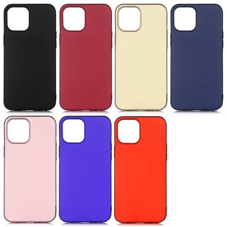 iPhone 12 Uyumlu Zore Premier Silikon Kılıf-Rose Gold