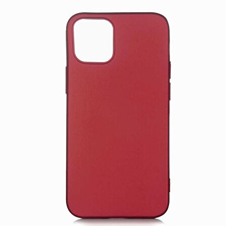 iPhone 12 Pro Uyumlu Zore Premier Silikon Kapak-Mürdüm