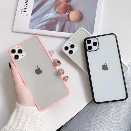 iPhone 12 Uyumlu Zore Endi Kapak-Siyah