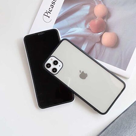 iPhone 12 Uyumlu Zore Endi Kapak-Siyah