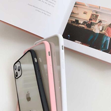 iPhone 12 Uyumlu Zore Endi Kapak-Siyah