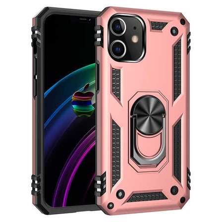 iPhone 12 Mini Uyumlu Zore Vega Kılıf-Rose Gold
