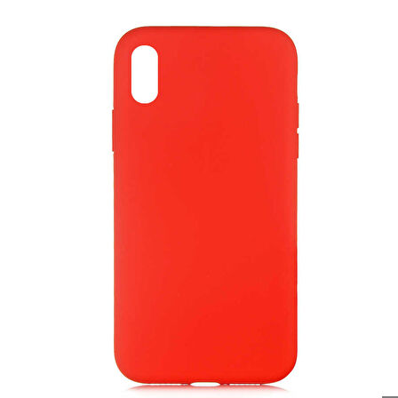 iPhone XS Max 6.5 Uyumlu Zore LSR Lansman Kapak-Kırmızı