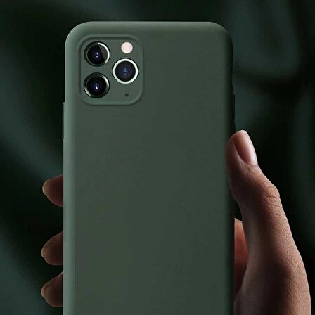 iPhone XS Max 6.5 Uyumlu Zore LSR Lansman Kapak-Koyu Yeşil