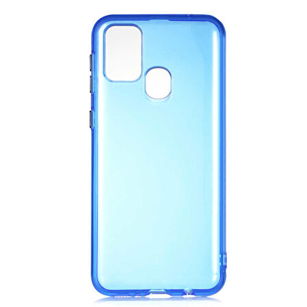 Galaxy M31 Uyumlu Zore Bistro Kapak-Mavi