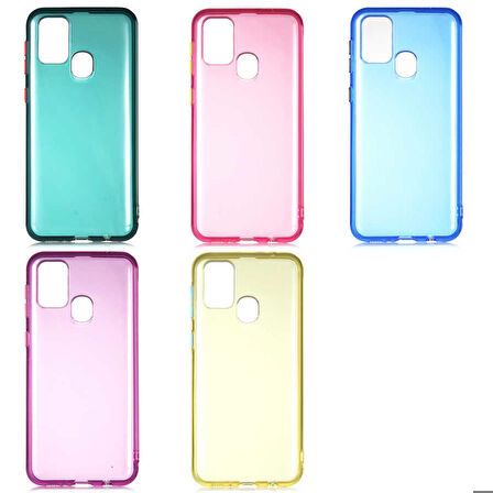 Galaxy M31 Uyumlu Zore Bistro Kapak-Mor