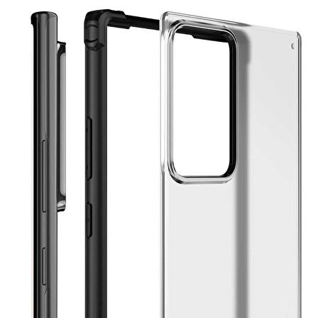 Galaxy Note 20 Ultra Uyumlu Zore Volks Kapak-Siyah