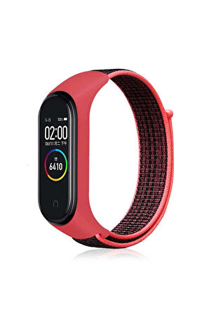 Xiaomi Mi Band 4 Uyumlu Krd-03 Hasır Kordon-no11