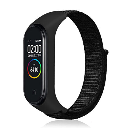 Xiaomi Mi Band 6 Uyumlu KRD-03 Hasır Zore Kordon-NO11