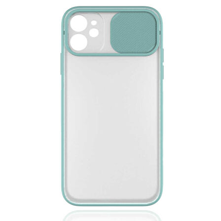 iPhone 11 Uyumlu Zore LNSM-i Kılıf-Turkuaz