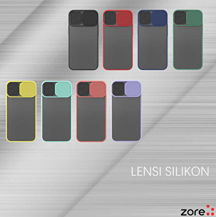 iPhone 12 Mini Uyumlu Zore LNSM-i Kılıf-Siyah