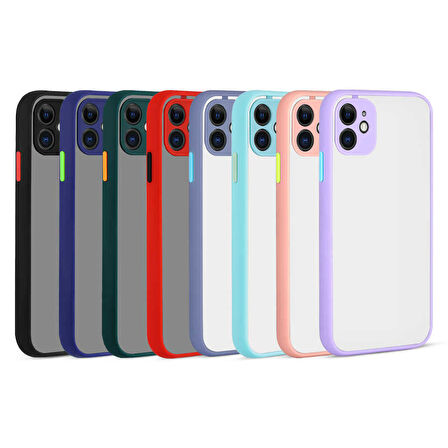 iPhone 11 Uyumlu Zore Hux Kılıf-Lacivert