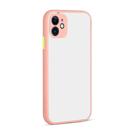 iPhone 11 Uyumlu Zore Hux Kılıf-Pembe