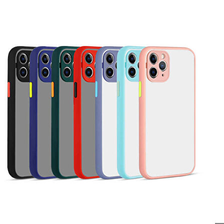 iPhone 11 Pro Uyumlu Zore Hux Kapak-Turkuaz