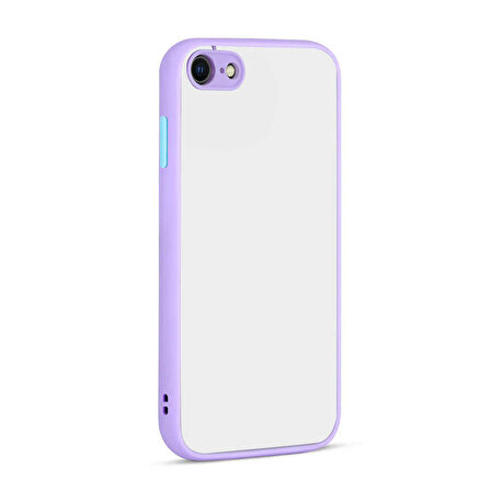 iPhone 8 Uyumlu Zore Hux Kapak-Lila