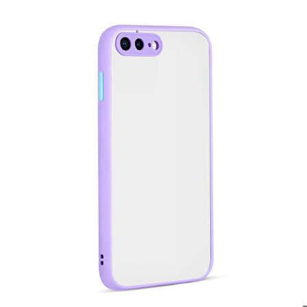 iPhone 8 Plus Uyumlu Zore Hux Kapak-Lila