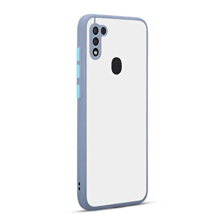 Galaxy M11 Uyumlu Zore Hux Kapak-Mor